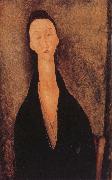Amedeo Modigliani Lunia Czehowska France oil painting artist